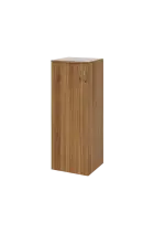 N 3 - 4D kancelářská skříň, 1-dveřová, levá, 1100x400x400, ořech světlý